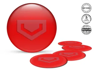 Vossen Radaufkleber Stil Rennsport-Silikon-Badges